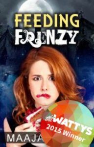 Writing contest prize - Feeding Frenzy novel Watty winnerbook cover Feeding Frenzy by Maaja Wentz