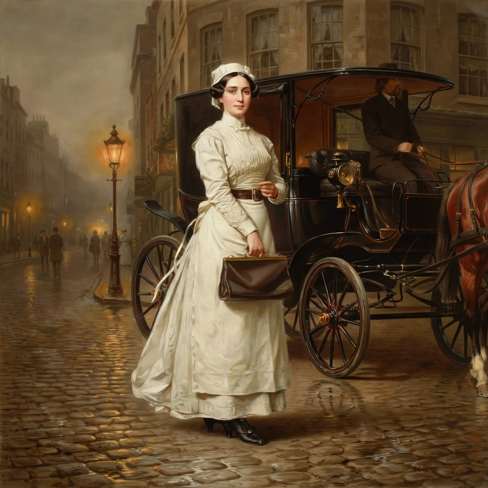 A nurse returns to london